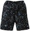 Shop BAPE 鯊魚印花星空雙面穿短褲 0ZXSPM15316XG