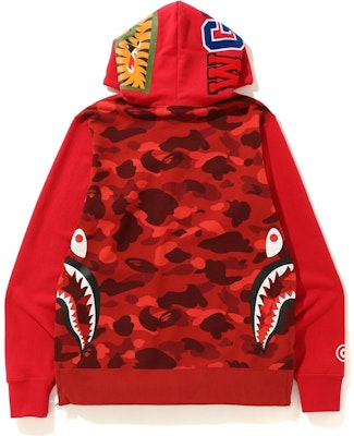 Sudadera con Capucha Bape Shark Roja Order Sudadera con Capucha Bape Shark Roja