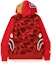 Order Sudadera con Capucha Bape Shark Roja