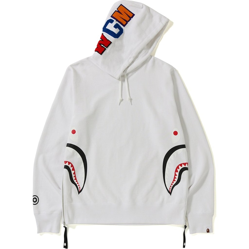 Buy Sudadera con Capucha Bape Shark Blanca.