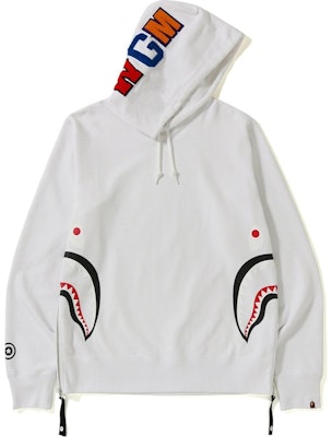 Sudadera con Capucha Bape Shark Blanca. Buy Sudadera con Capucha Bape Shark Blanca.