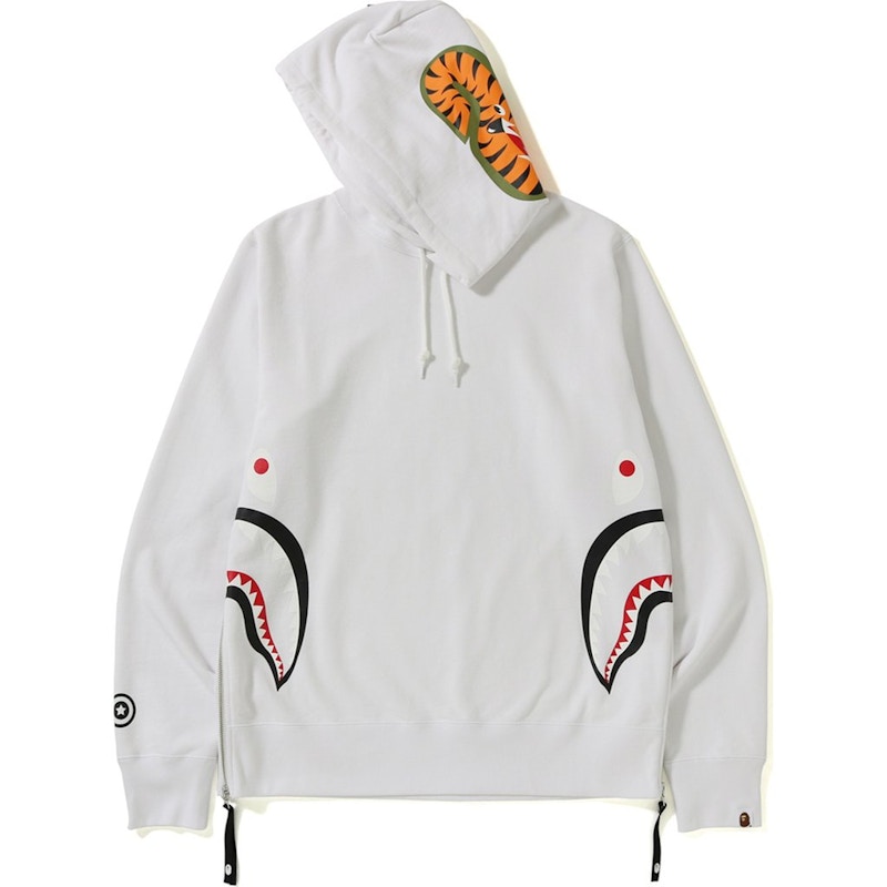 Order Sudadera con Capucha Bape Shark Blanca.