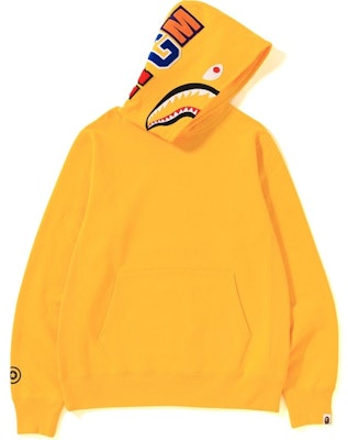 Bape Shark Pullover Hoodie Yellow Buy Bape Shark Pullover Hoodie Yellow