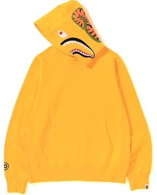 Bape Shark Pullover Hoodie Yellow Order Bape Shark Pullover Hoodie Yellow