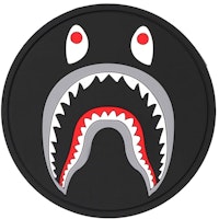 BAPE Shark Rubber Coaster Black