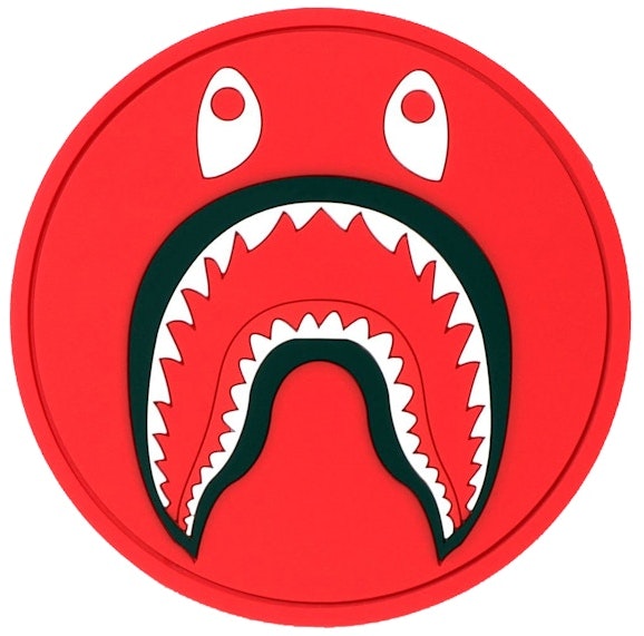 bape-shark-rubber-coaster-red