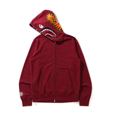 BAPE Shark Series Dual Full-Zip Hoodie Jacket for Men 1H80-115-011