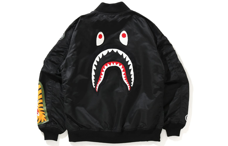 BAPE Shark Series Graphic Loose Fit Jacket Men 1H30-140-010