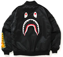BAPE Shark Series Graphic Loose Fit Jacket Men 1H30-140-010 BAPE Shark Series Graphic Loose Fit Jacket Men 1H30-140-010