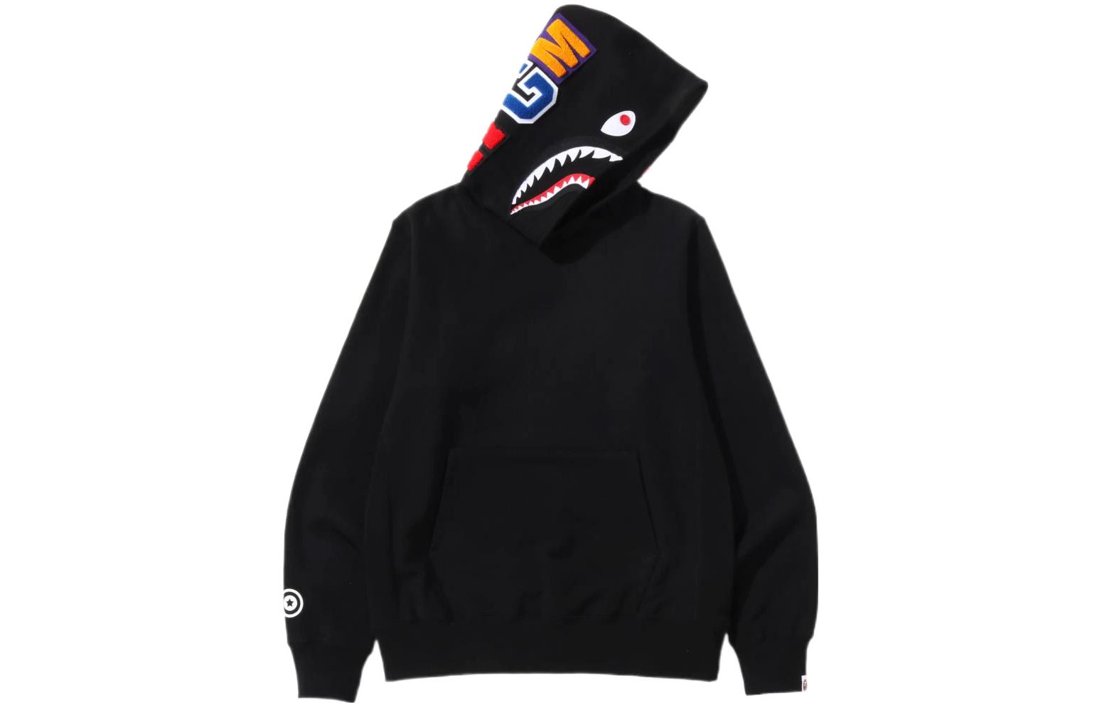 BAPE Shark Series Pullover Hoodie Loose Fit 1I30-114-017