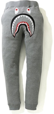 BAPE Shark Slim Sweatpants Gray Buy BAPE Shark Slim Sweatpants Gray