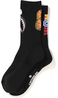 BAPE Shark Socks Black BAPE Shark Socks Black
