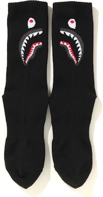 BAPE Shark Socks Black Order BAPE Shark Socks Black
