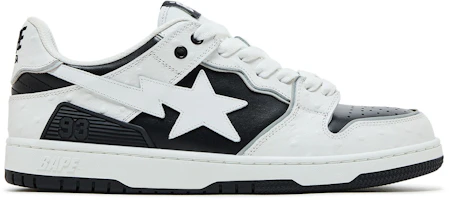 BAPE Sk8 Sta #1 'Faux Ostrich Leather Pack - Black' 1K30191308-BLK BAPE Sk8 Sta #1 'Faux Ostrich Leather Pack - Black' 1K30191308-BLK