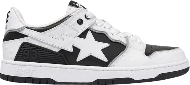 BAPE Sk8 Sta #1 '仿鸵鸟皮套装 - 黑色' 1K30191308-BLK Buy BAPE Sk8 Sta #1 '仿鸵鸟皮套装 - 黑色' 1K30191308-BLK