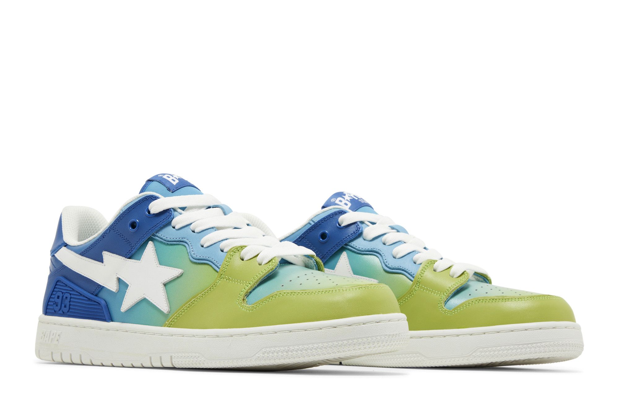 Cheap BAPE Sk8 Sta #1 M1 '藍色漸層' 1J30191023-BLU