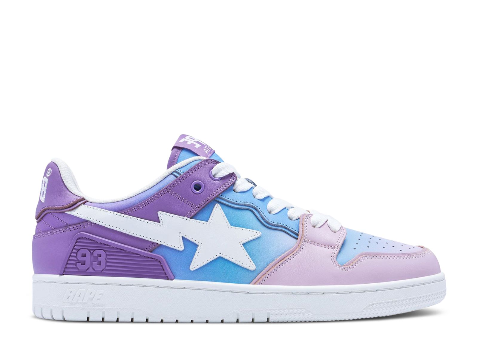 BAPE Sk8 Sta #1 M1 'Purple Gradient' 1J30191023-PUR