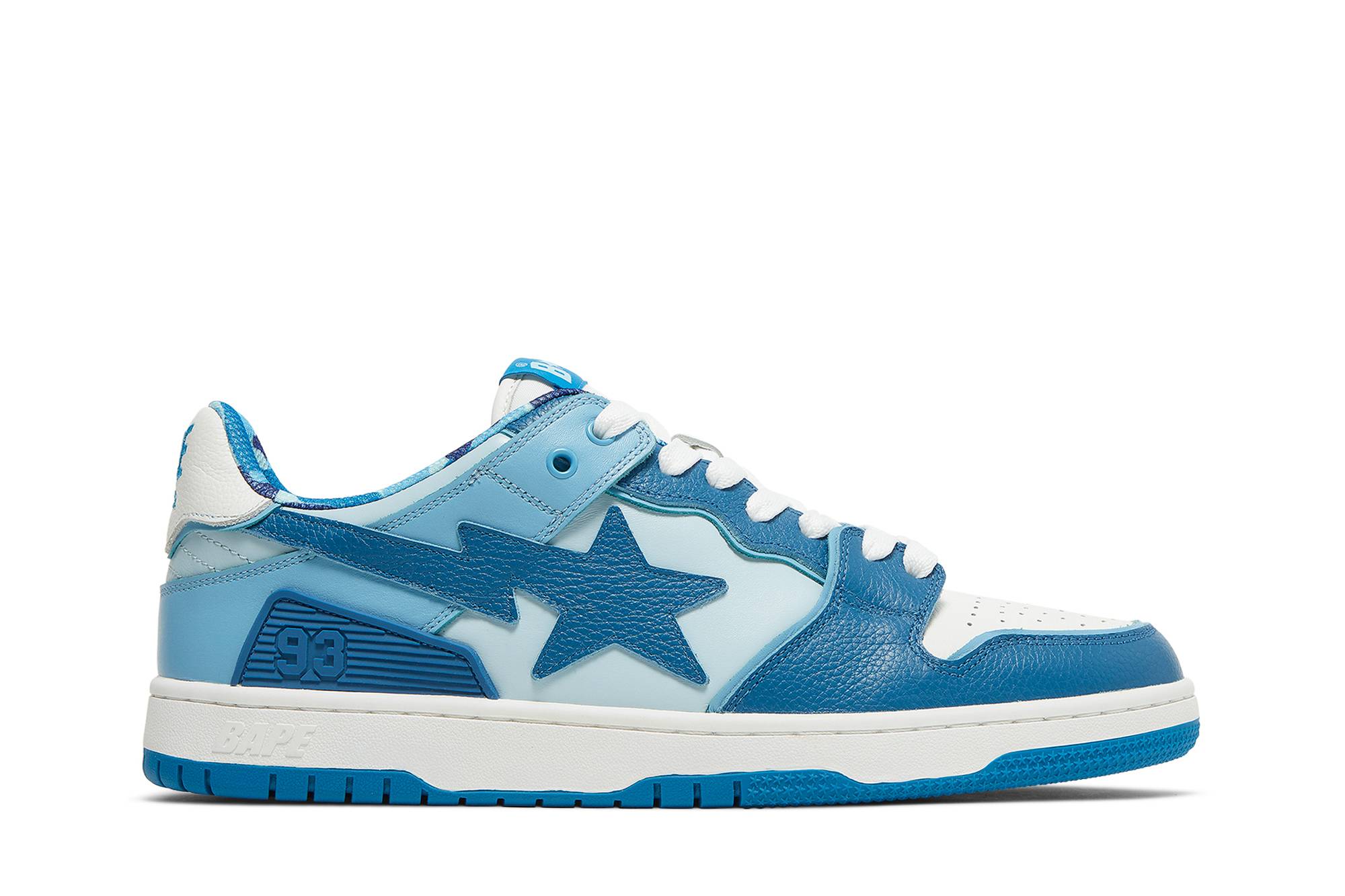 Buy BAPE Sk8 Sta #2 'ABC迷彩-蓝色' 1I30191006-BLU