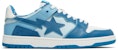 BAPE Sk8 Sta #2 'ABC Camo - Biru' 1I30191006-BLU