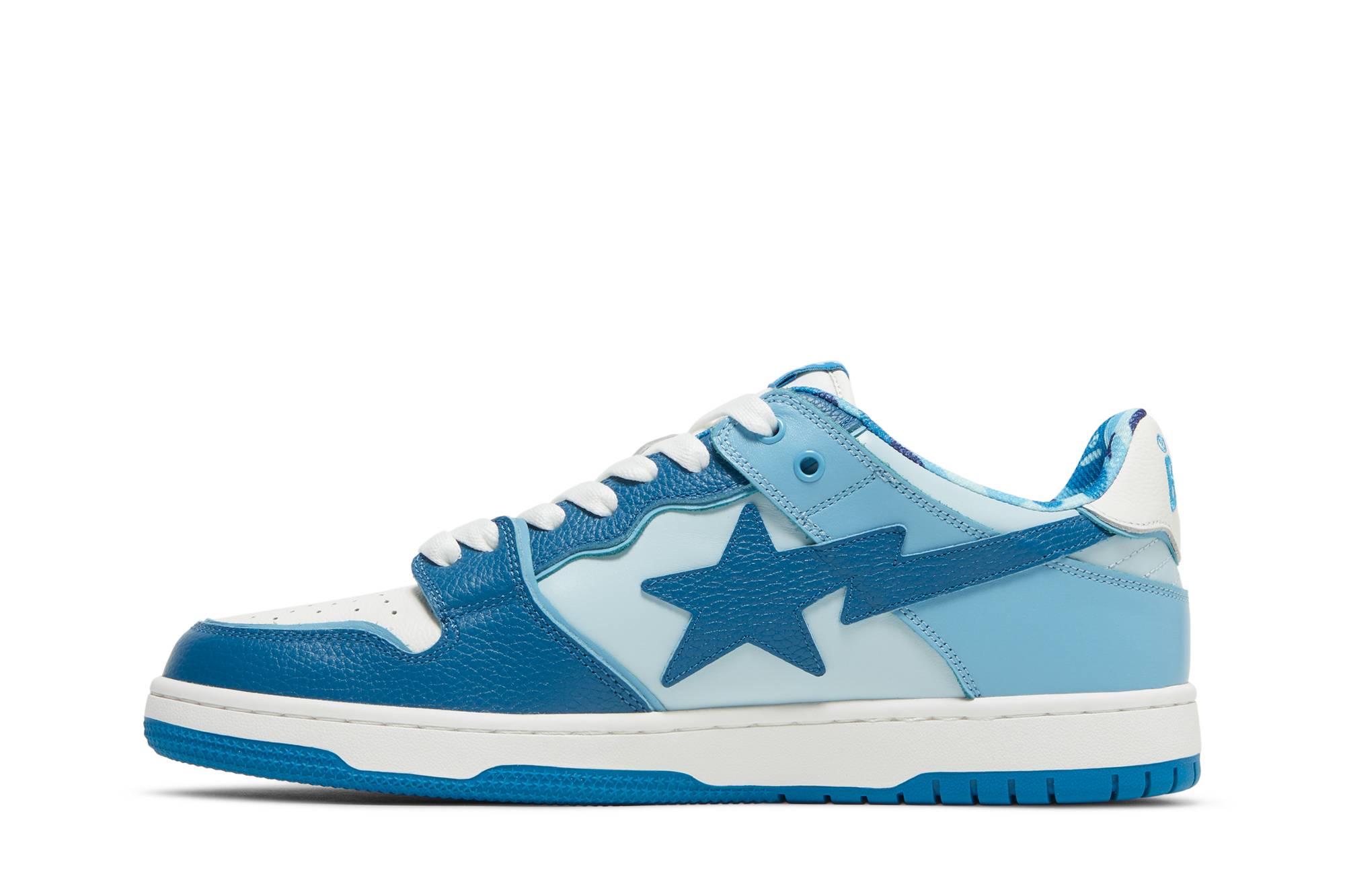 Lookbook BAPE Sk8 Sta #2 'ABC迷彩-蓝色' 1I30191006-BLU