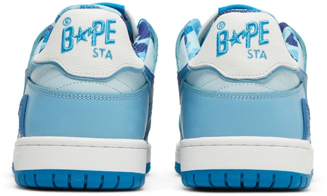 BAPE Sk8 Sta #2 'ABC Camo - Biru' 1I30191006-BLU Details for BAPE Sk8 Sta #2 'ABC Camo - Biru' 1I30191006-BLU