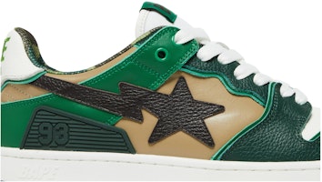Order BAPE Sk8 Sta #2 'ABC迷彩 - 綠色' 1I30191006-GRN