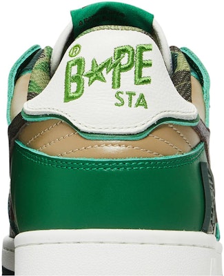 BAPE Sk8 Sta #2 'ABC Camo - Hijau' 1I30191006-GRN Sizing BAPE Sk8 Sta #2 'ABC Camo - Hijau' 1I30191006-GRN