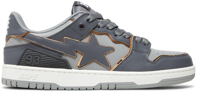 BAPE Sk8 Sta #3 L 'Abu-Abu Emas' 1J30191025-GRY Buy BAPE Sk8 Sta #3 L 'Abu-Abu Emas' 1J30191025-GRY