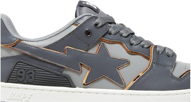 BAPE Sk8 Sta #3 L 'Abu-Abu Emas' 1J30191025-GRY Order BAPE Sk8 Sta #3 L 'Abu-Abu Emas' 1J30191025-GRY