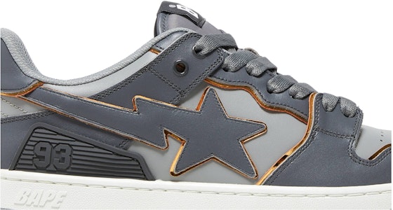 BAPE Sk8 Sta #3 L 'Abu-Abu Emas' 1J30191025-GRY Order BAPE Sk8 Sta #3 L 'Abu-Abu Emas' 1J30191025-GRY