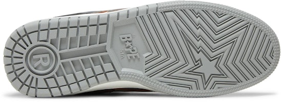 BAPE Sk8 Sta #3 L 'Abu-Abu Emas' 1J30191025-GRY Shop BAPE Sk8 Sta #3 L 'Abu-Abu Emas' 1J30191025-GRY