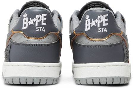 BAPE Sk8 Sta #3 L 'Abu-Abu Emas' 1J30191025-GRY Details for BAPE Sk8 Sta #3 L 'Abu-Abu Emas' 1J30191025-GRY