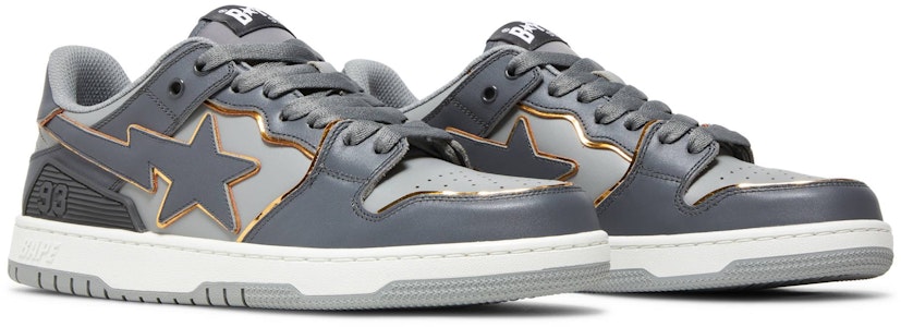 BAPE Sk8 Sta #3 L 'Abu-Abu Emas' 1J30191025-GRY Cheap BAPE Sk8 Sta #3 L 'Abu-Abu Emas' 1J30191025-GRY