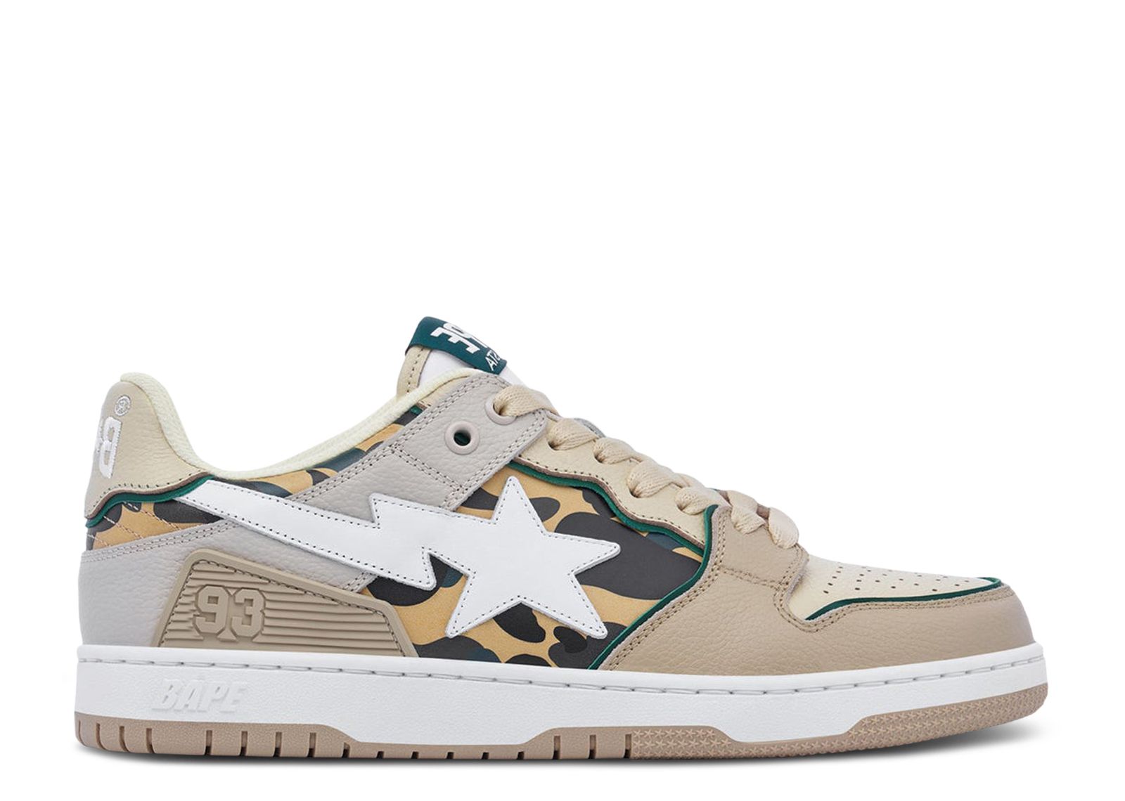 BAPE Sk8 Sta #4 'Beige Camo' 1J30191026-BEI