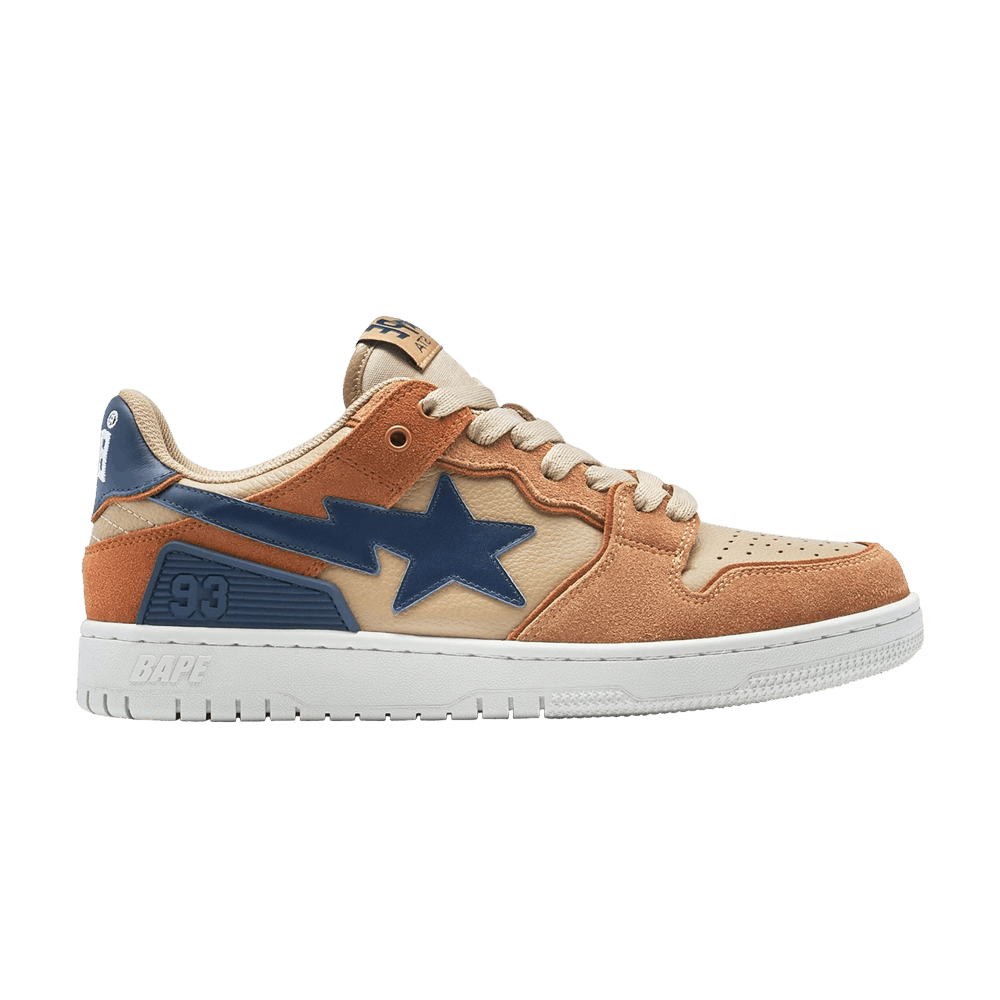 Buy BAPE Sk8 Sta #4 M1 'Beige' Sepatu Skate Pria 1I70191009-BEI