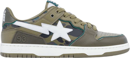 BAPE Sk8 Sta #4 M1 'Olive Drab' 1J30191026-OLV BAPE Sk8 Sta #4 M1 'Olive Drab' 1J30191026-OLV