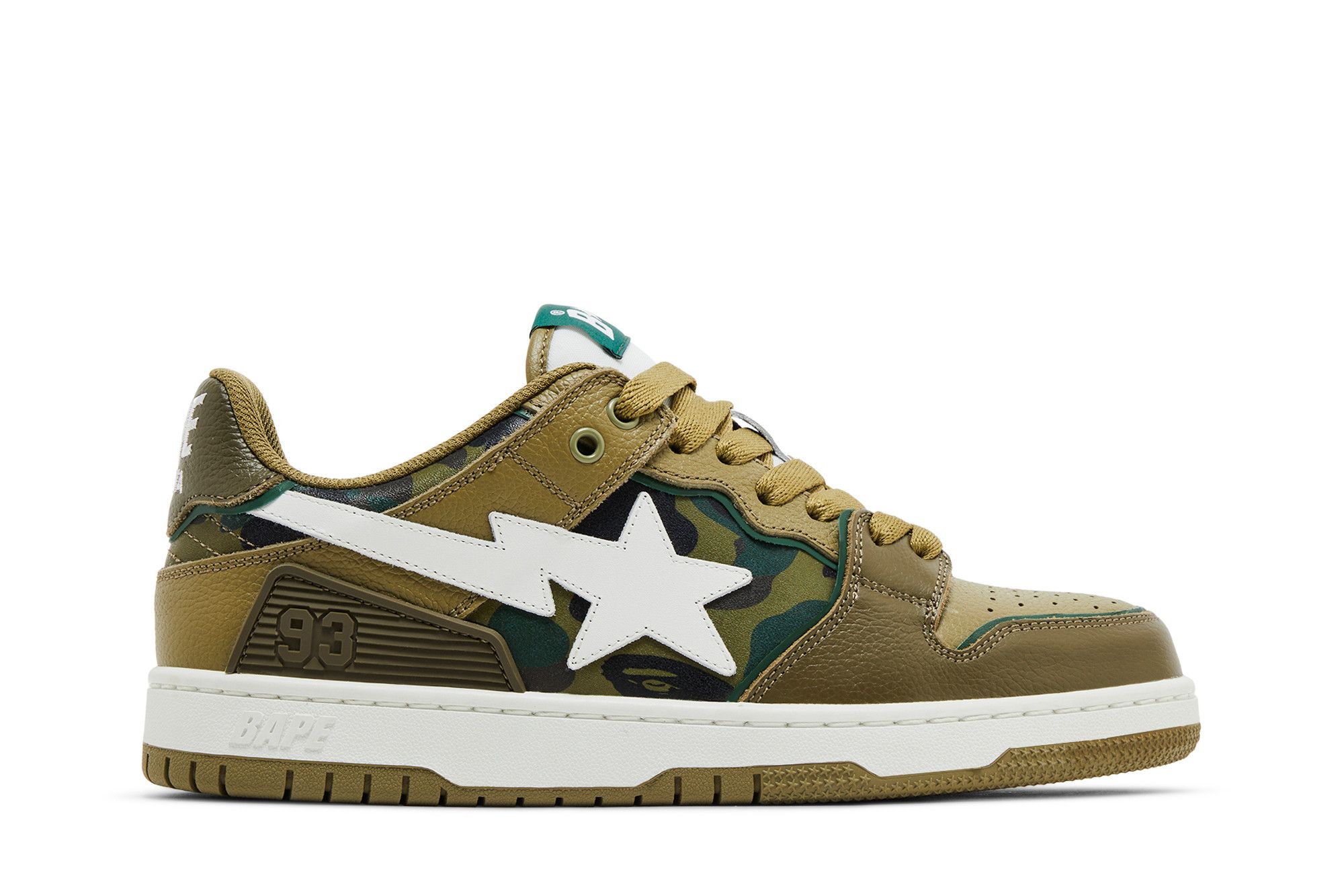 BAPE Sk8 Sta #4 M1 'Olive Drab' 1J30191026-OLV