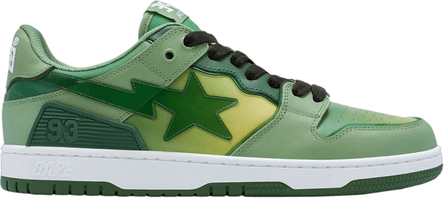 BAPE Sk8 Sta #5 'Green Gradient' Hijau Gradasi 1I70191021-GRN Buy BAPE Sk8 Sta #5 'Green Gradient' Hijau Gradasi 1I70191021-GRN