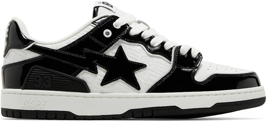 베이프 스케이트 스테이 #5 "럭스 스포츠 모노그램 블랙" 1J20191003-BLK Buy 베이프 스케이트 스테이 #5 "럭스 스포츠 모노그램 블랙" 1J20191003-BLK