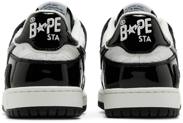 BAPE Sk8 Sta #5 'Luxury Sport Monogram - Black' 1J20191003-BLK Details for BAPE Sk8 Sta #5 'Luxury Sport Monogram - Black' 1J20191003-BLK