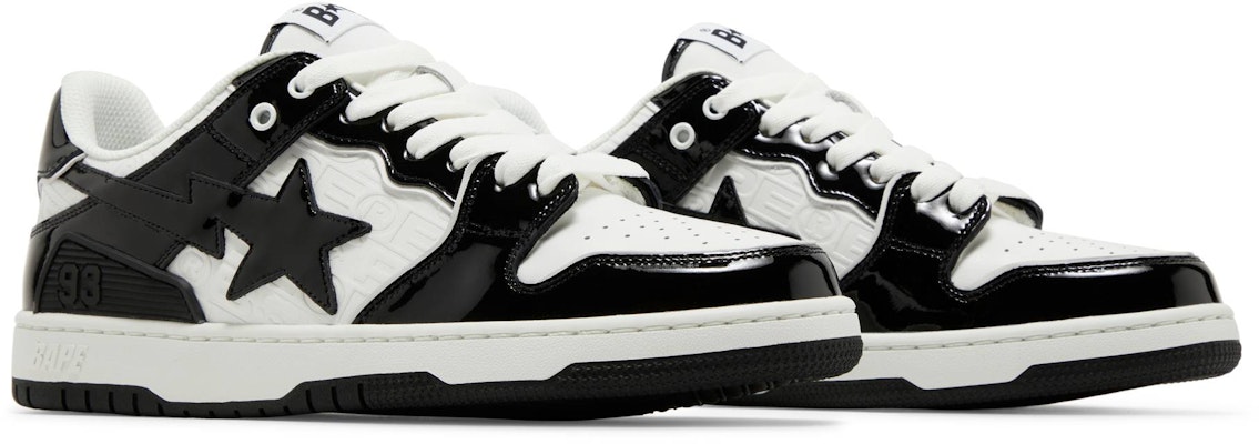 BAPE Sk8 Sta #5 'Luxury Sport Monogram - Black' 1J20191003-BLK Cheap BAPE Sk8 Sta #5 'Luxury Sport Monogram - Black' 1J20191003-BLK