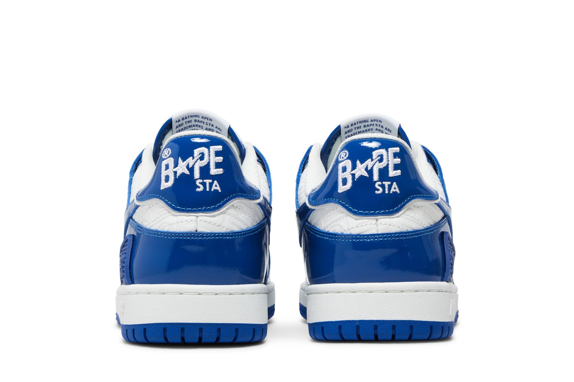 Details for 베이프 스케잇 스타 #5 "럭스 스포츠 모노그램 - 블루" 1J20191003-BLU