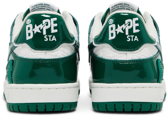 BAPE Sk8 Sta #5 'Luxury Sport Monogram - Green' 1J20191003-GRN Details for BAPE Sk8 Sta #5 'Luxury Sport Monogram - Green' 1J20191003-GRN