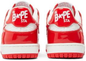 Details for BAPE Sk8 Sta #5「奢華運動單字母圖案 - 紅色」1J20191003-RED