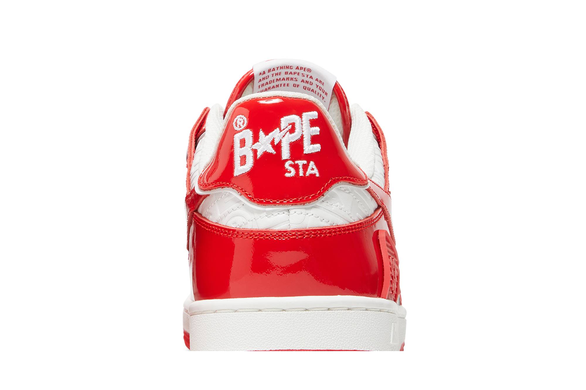 Sizing 베이프 스케이트 스테이 #5 '럭스 스포츠 모노그램 - 레드' 1J20191003-RED