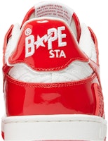 Sizing BAPE Sk8 Sta #5「奢華運動單字母圖案 - 紅色」1J20191003-RED
