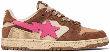 BAPE Sk8 Sta #6 'Brown Pink' 1J20191004-BRN BAPE Sk8 Sta #6 'Brown Pink' 1J20191004-BRN