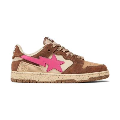 BAPE Sk8 Sta #6 'Brown Pink'