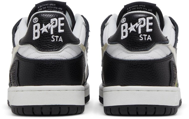 BAPE Sk8 Sta "黑色迷彩版" 运动鞋 1I70191006 Details for BAPE Sk8 Sta "黑色迷彩版" 运动鞋 1I70191006