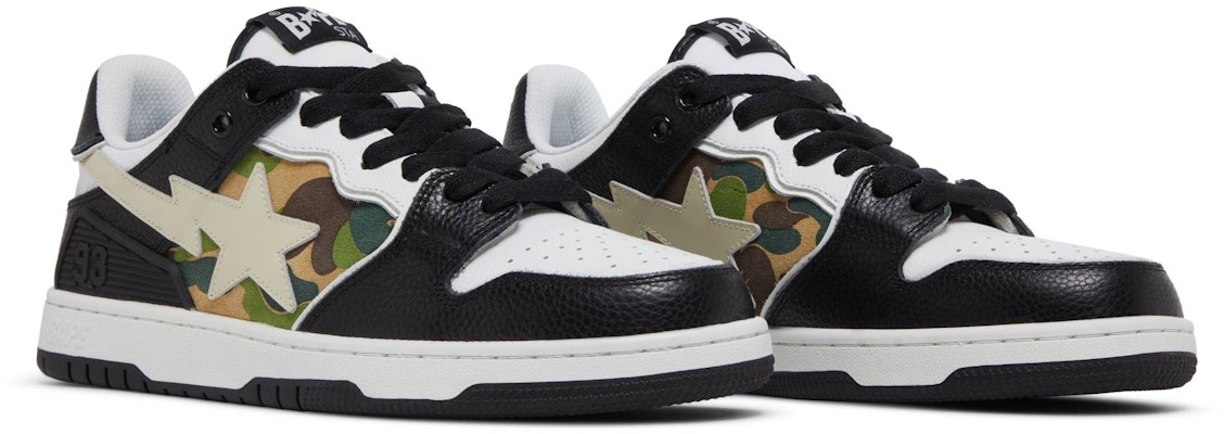 BAPE Sk8 Sta "黑色迷彩版" 运动鞋 1I70191006 Cheap BAPE Sk8 Sta "黑色迷彩版" 运动鞋 1I70191006